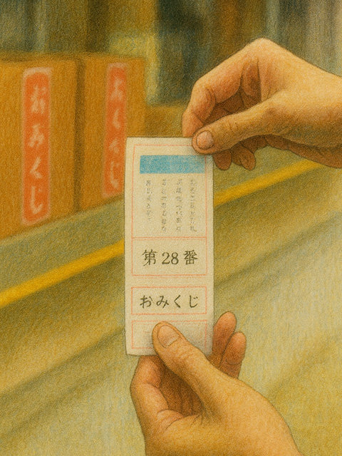 おみくじは隅々まで読んで、神様からのメッセージを受け取ろう。