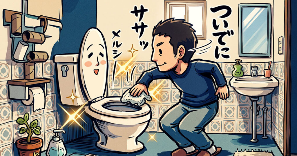 「ついで掃除」なら無理なくきれいが続く